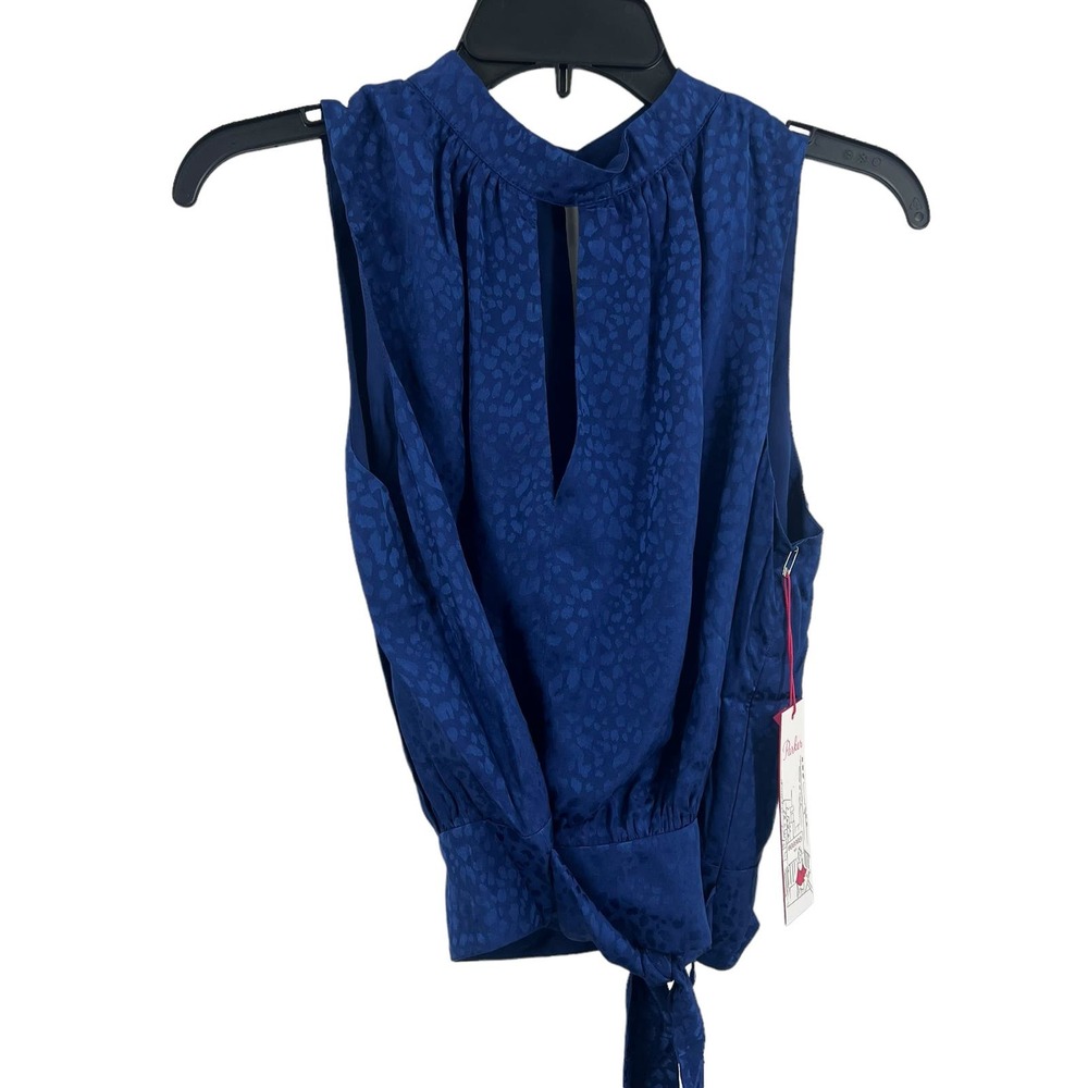 Parker Blue Alexina Top Animal Print Small New